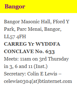 Carreg Yr Wyddfa  633 (Inst.)